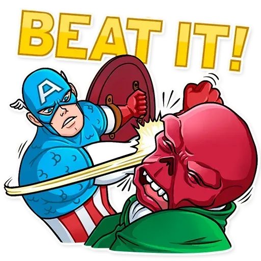 60's Captain America - Sticker 28