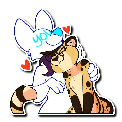 Hug furry - Sticker 10