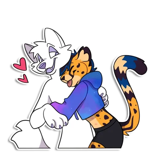 Hug furry - Sticker 29