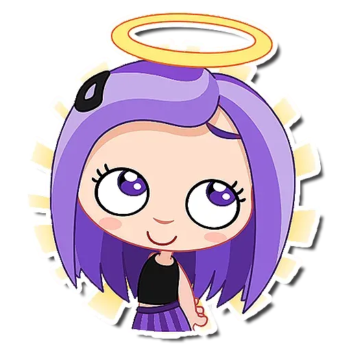 violet - Sticker 15