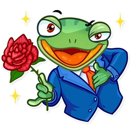 Banker Frog - Sticker 12