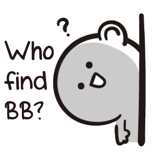 Bb never tell - Sticker 24