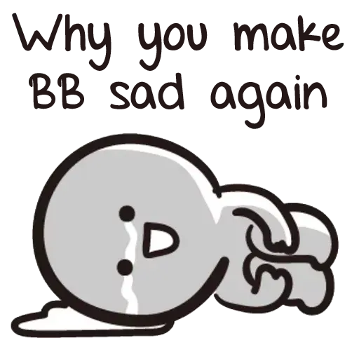 Bb never tell - Sticker 17