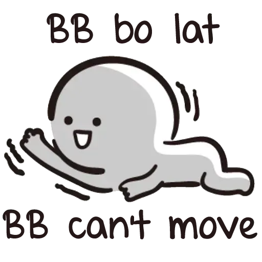 Bb never tell - Sticker 12