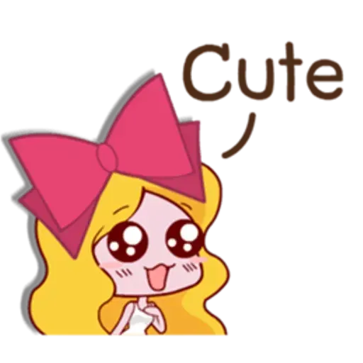 Yellow hair2 - Sticker 26