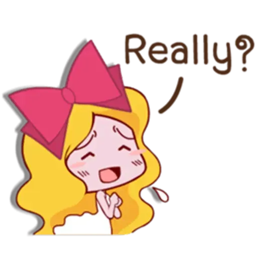 Yellow hair2 - Sticker 13