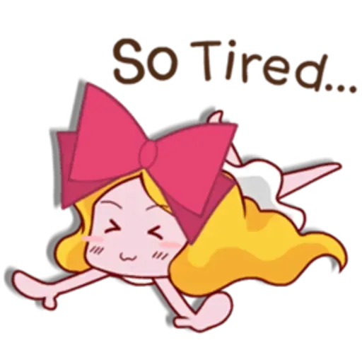 Yellow hair2 - Sticker 29