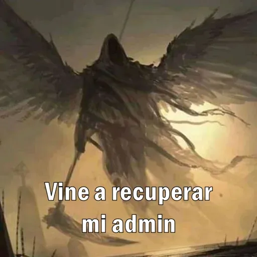 Ahora sos el admin - Sticker 17