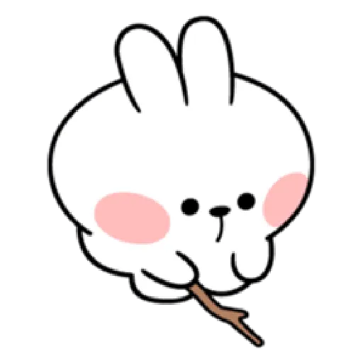 Spoiled Rabbit Add to Photo - Sticker 13