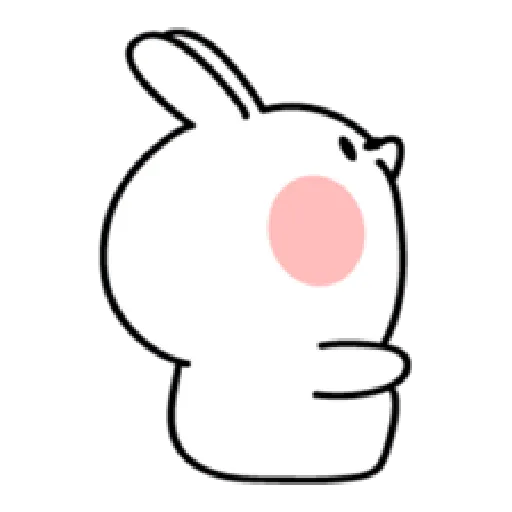 Spoiled Rabbit Add to Photo - Sticker 19
