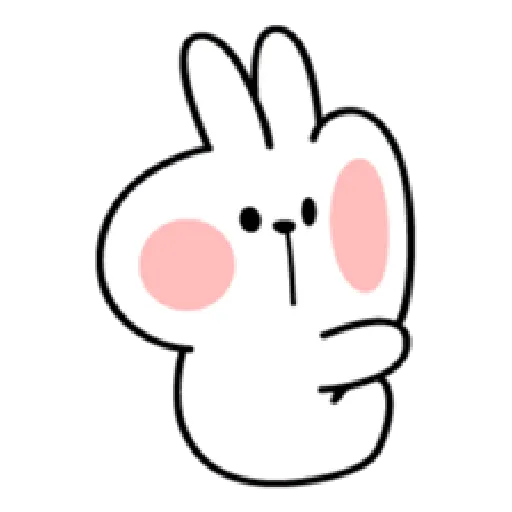 Spoiled Rabbit Add to Photo - Sticker 20