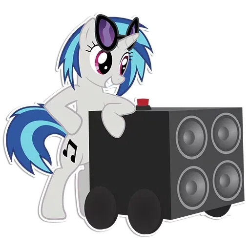 Vinyl Scratch - Sticker 20