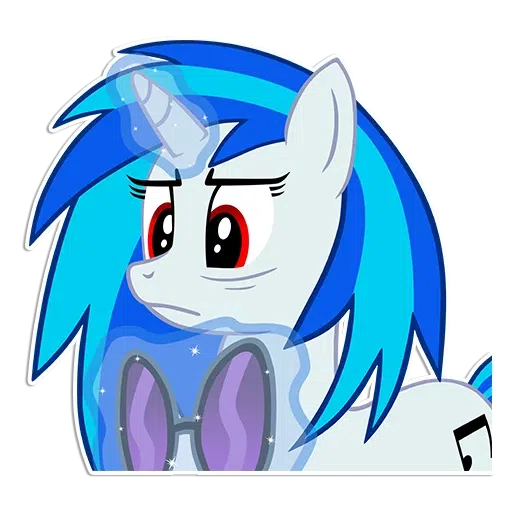 Vinyl Scratch - Sticker 9
