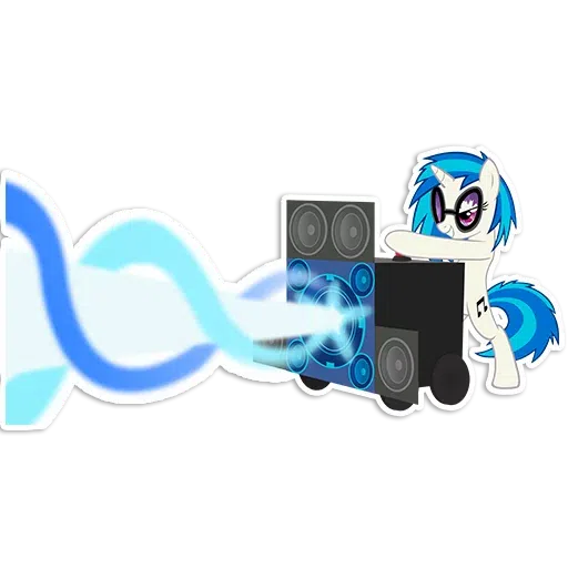 Vinyl Scratch - Sticker 21