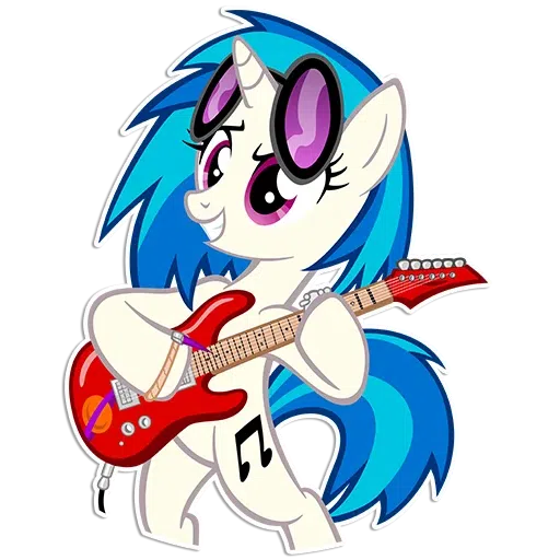 Vinyl Scratch - Sticker 16