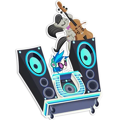 Vinyl Scratch - Sticker 26