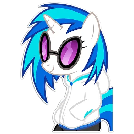 Vinyl Scratch - Sticker 10