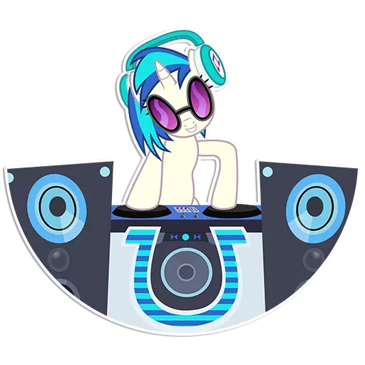 Vinyl Scratch - Sticker 17