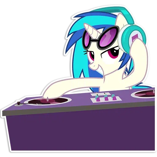 Vinyl Scratch - Sticker 19