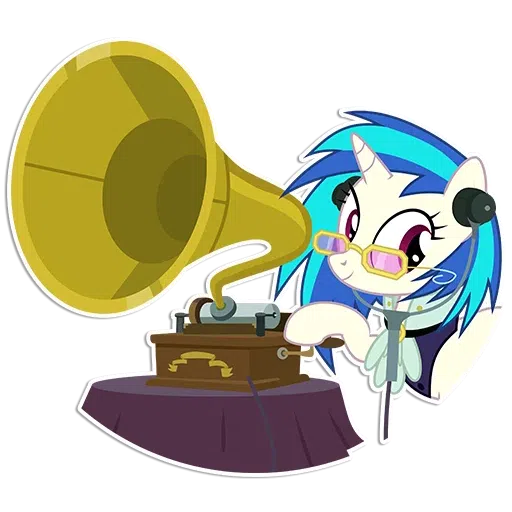 Vinyl Scratch - Sticker 18