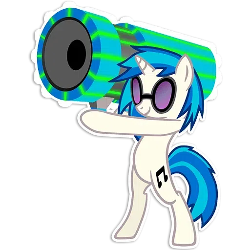 Vinyl Scratch - Sticker 23