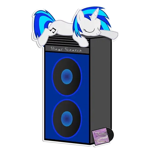Vinyl Scratch - Sticker 22