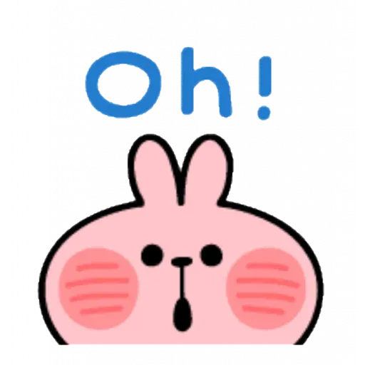 Spoiled rabbit emoji with word 2 - Sticker 19