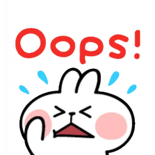 Spoiled rabbit emoji with word 2 - Sticker 15