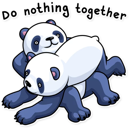Panda WhatsApp Stickers - Stickers Cloud