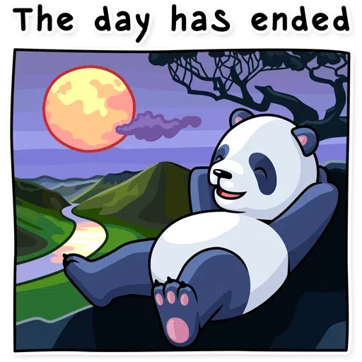Panda - Sticker 30