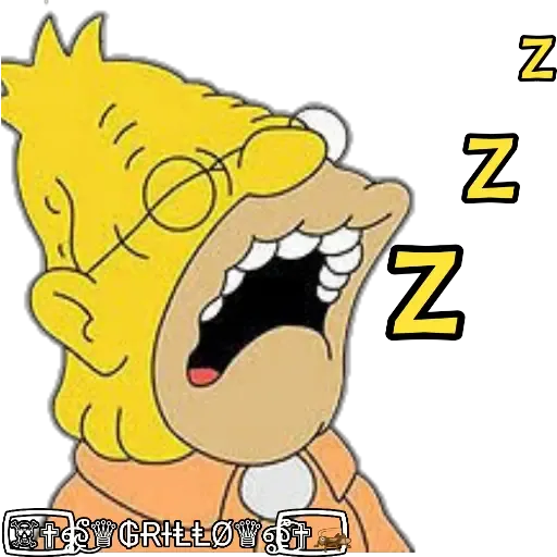 Abuelo Simpson - Sticker 21