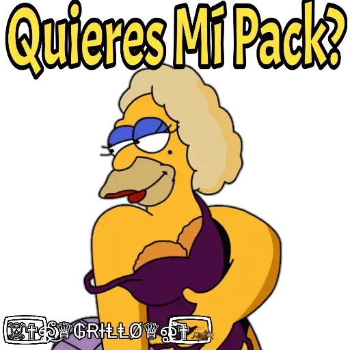 Abuelo Simpson - Sticker 22