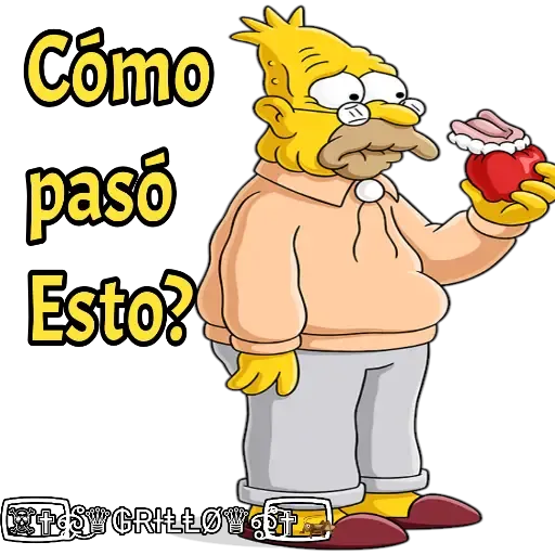 Abuelo Simpson - Sticker 18