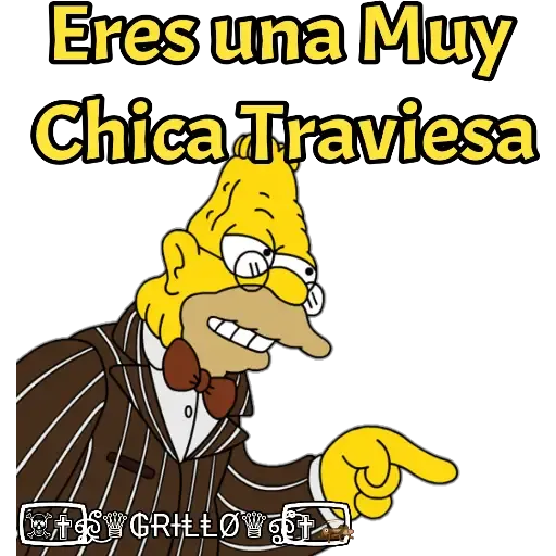 Abuelo Simpson - Sticker 10