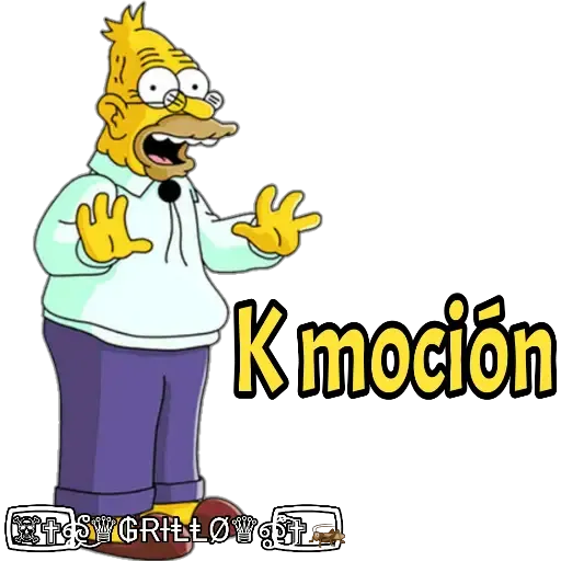 Abuelo Simpson - Sticker 19