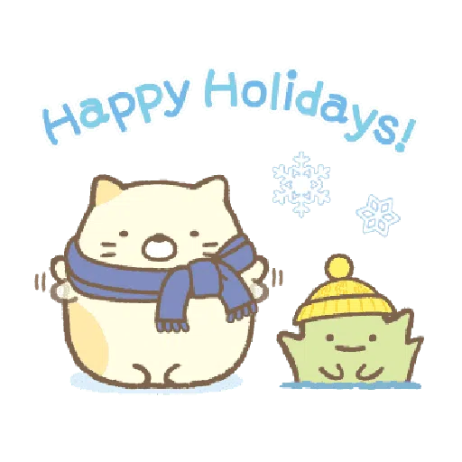 すみっコぐらしの冬スタンプ - Sticker 21