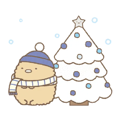 すみっコぐらしの冬スタンプ - Sticker 13