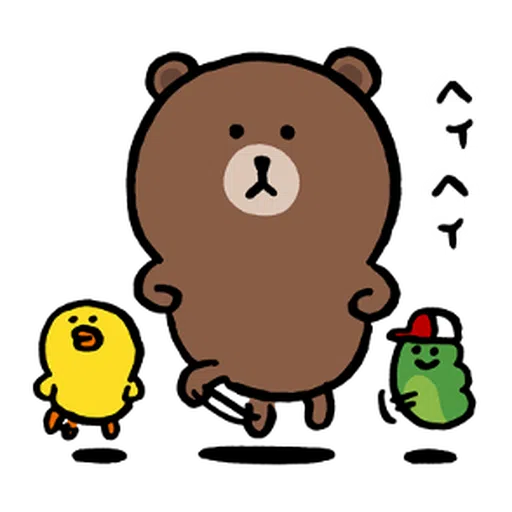 BROWN & FRIENDS × nagano - 1 - Sticker 19