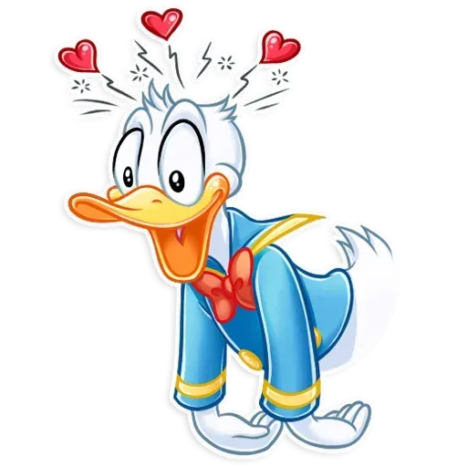 Donald and Daisy - Sticker 15