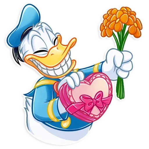 Donald and Daisy - Sticker 21