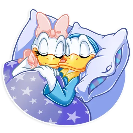 Donald and Daisy - Sticker 25