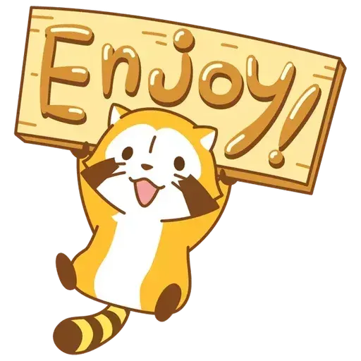Tanuki 2 - Sticker 24