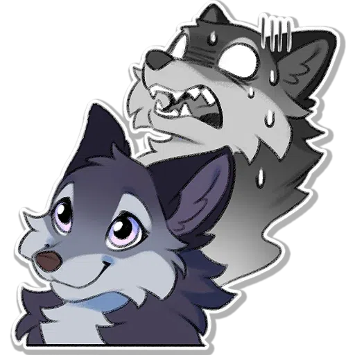 Wolfy 2 and others - Sticker 9