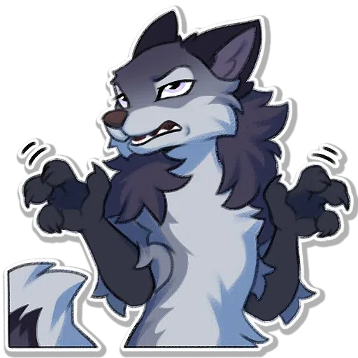 Wolfy 2 and others - Sticker 25