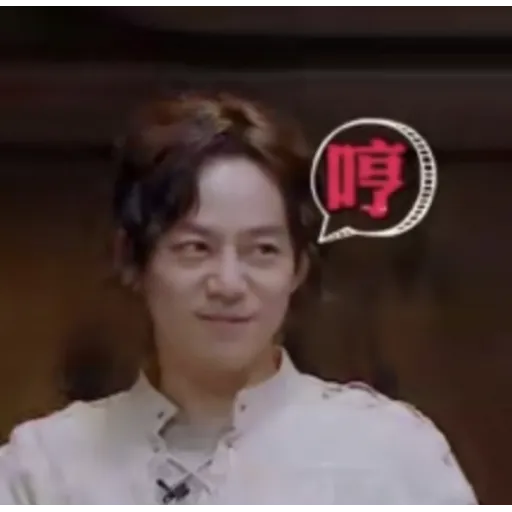 何炅HJ 表情包 - Sticker 21