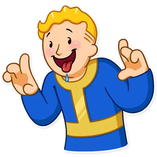 Unofficial Fallout Vault Boy (1/2) - Sticker 16