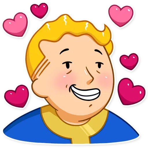 Unofficial Fallout Vault Boy (1/2) - Sticker 22