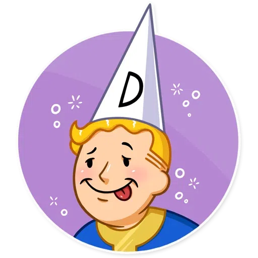 Unofficial Fallout Vault Boy (1/2) - Sticker 21