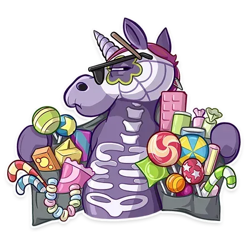 Undead Unicorn - Sticker 12