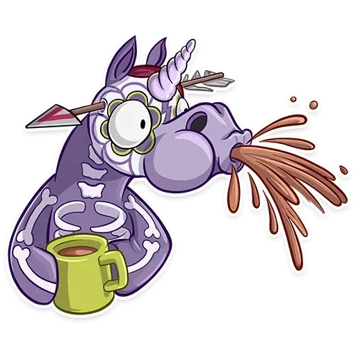 Undead Unicorn - Sticker 25